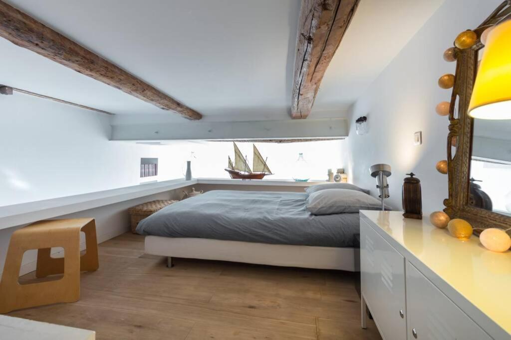 06J - Superb Duplex Loft With Ac - Sea View Apartment Nice Luaran gambar