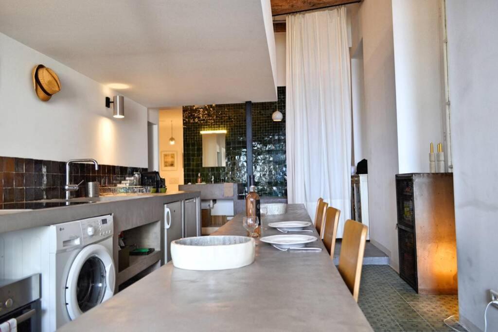 06J - Superb Duplex Loft With Ac - Sea View Apartment Nice Luaran gambar